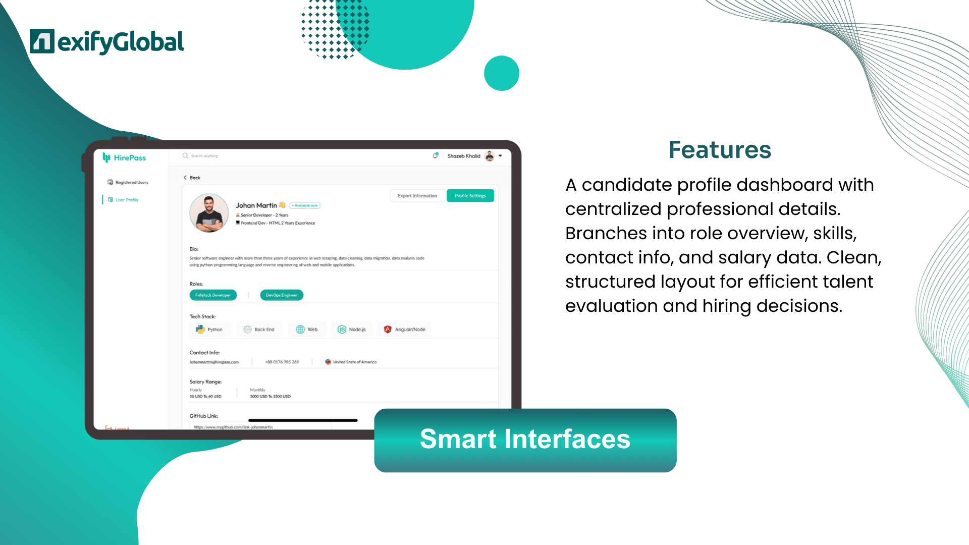 HirePass screen 5