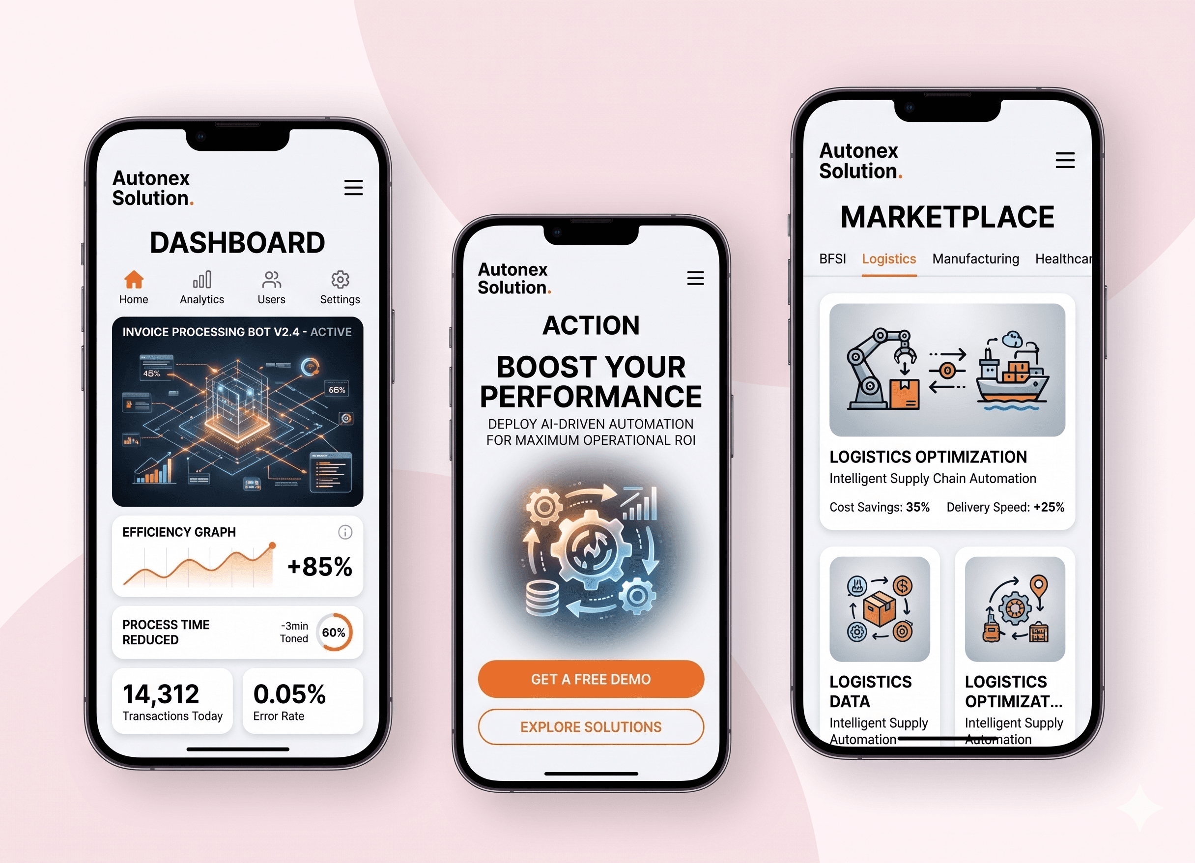 Mobile app development illustration