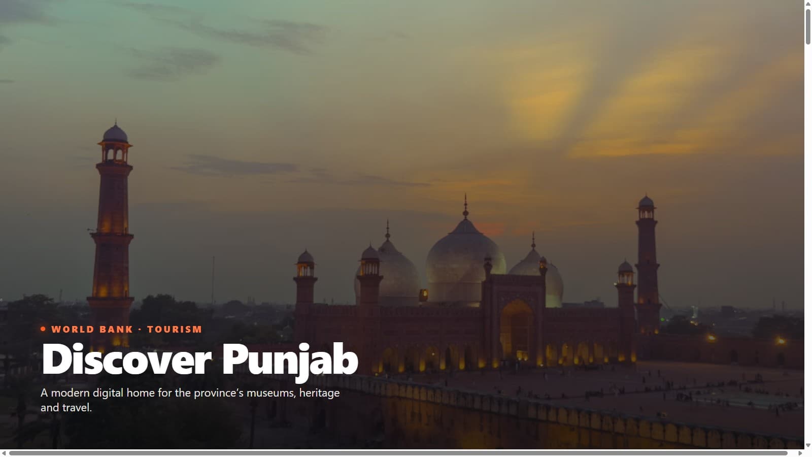 Punjab Tourism Website